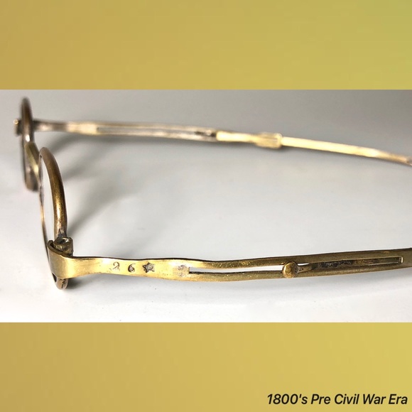 1800’s Pre Civil War Era Antique Reading Glasses - Picture 8 of 8